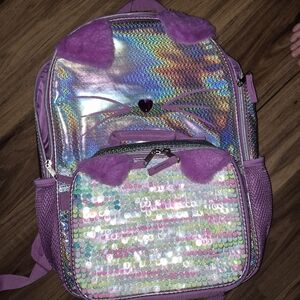 Holographic Sequin Kids Backpack